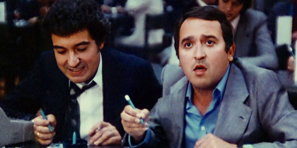 Los Bingueros, con Andrés Pajares, Fernando Esteso, entre otros actores de época. 