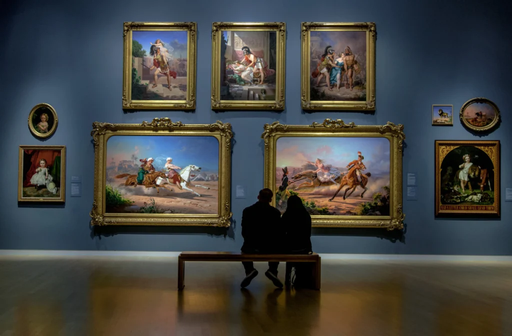 Galería de arte contemporáneo. Seguridad y ciberseguridad.